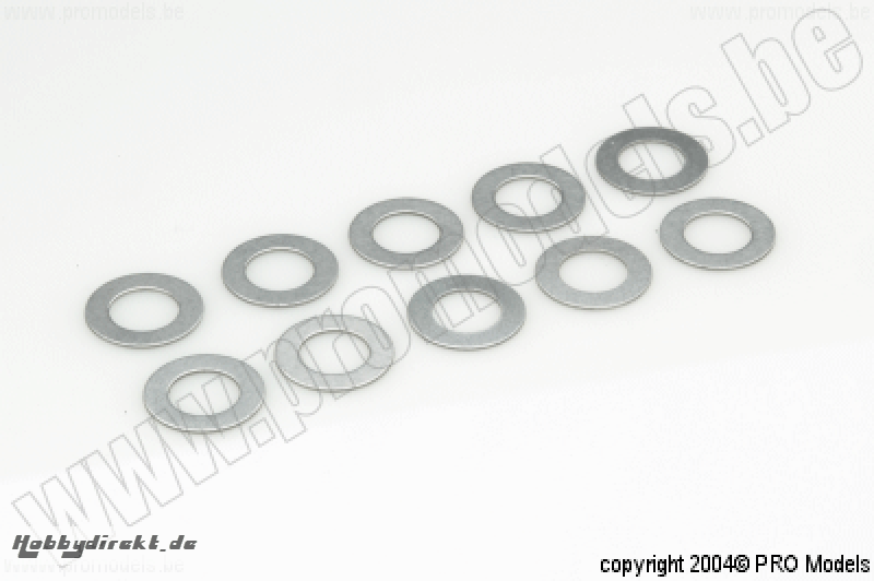 Protech RC - Shim Ring 8X14X0.5mm 10P MA2288