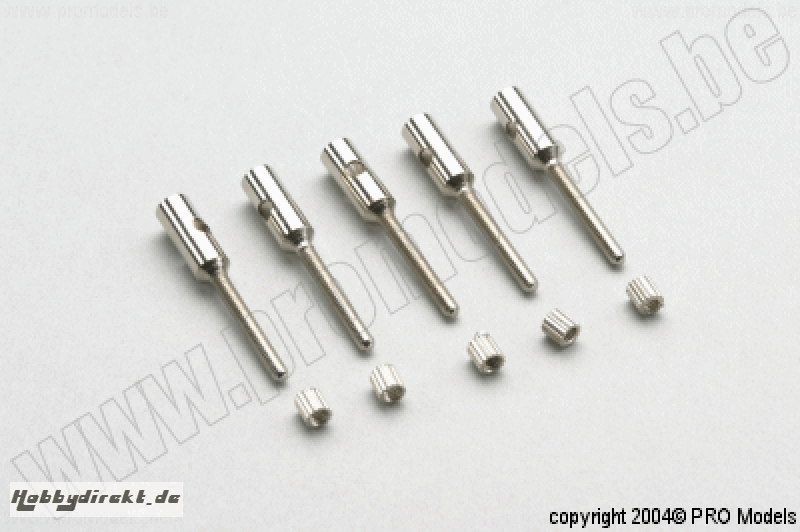 Protech RC - Threaded Coupler M2, 5 Pcs MA486.1