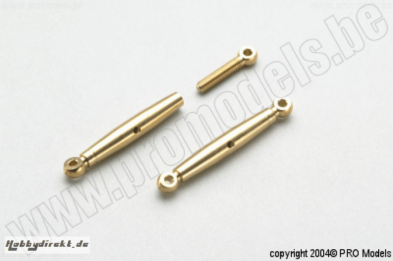 SOLID BRASS TURNBUCKLES M3, 2P MA766