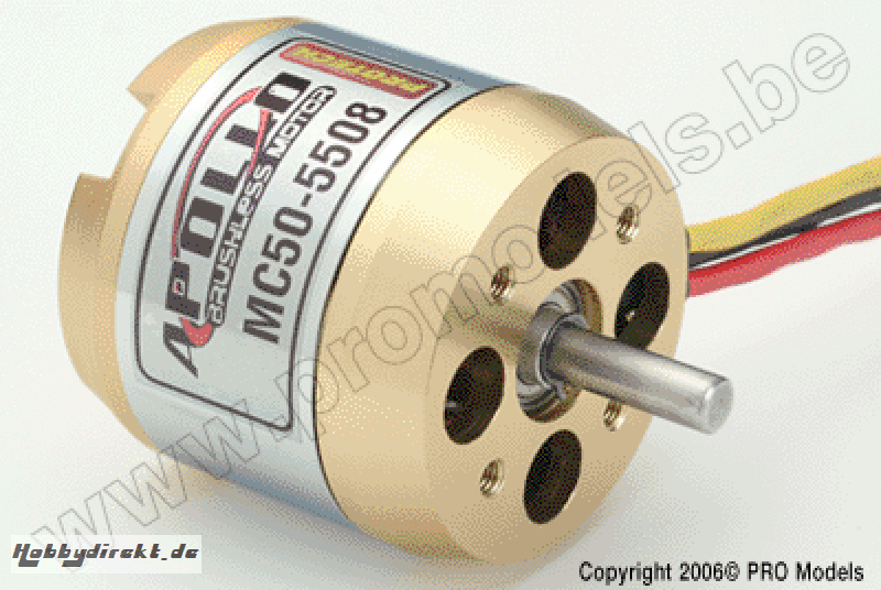 APOLLO BRUSHLESS OUTRUNNER MOTOR MC50-5508 MC50-5508