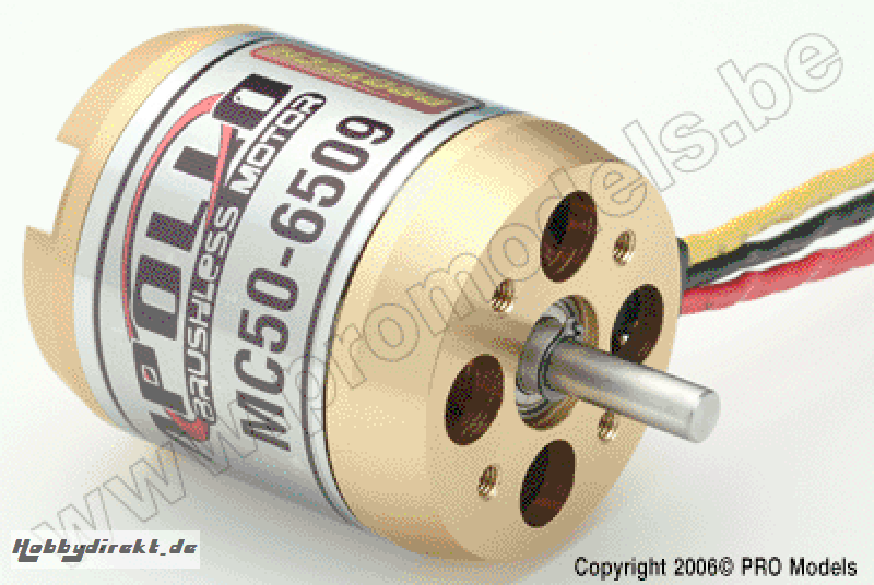 APOLLO BRUSHLESS OUTRUNNER MOTOR MC50-6509 MC50-6509