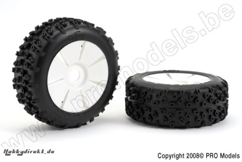 EASY 1/8 M3 Glued on rims MP21020.W