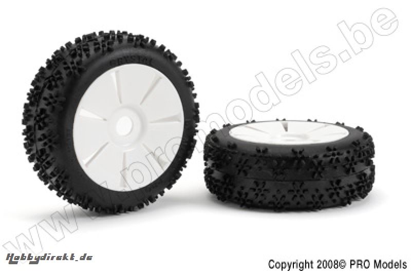 Medial Pro - Crystal 1/8 M1 Glued On Rims MP25060.W