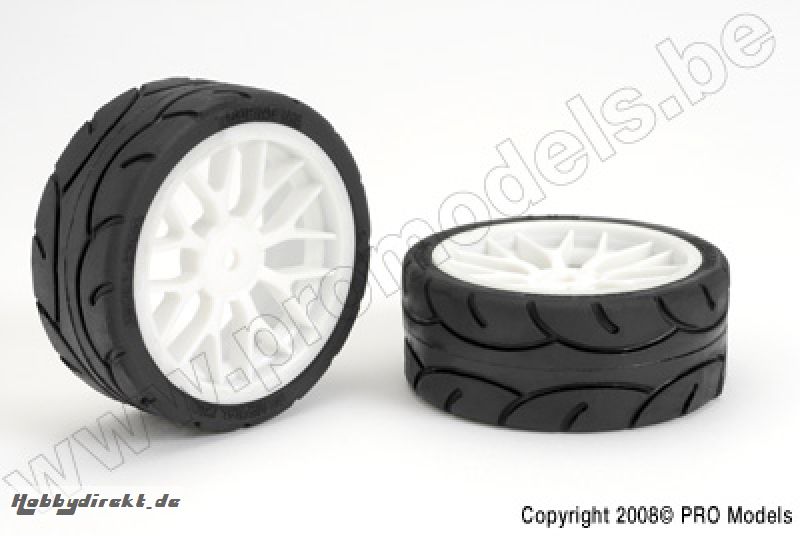 TOURING 1/10 IAS P4 Glued on rims MP80020.W