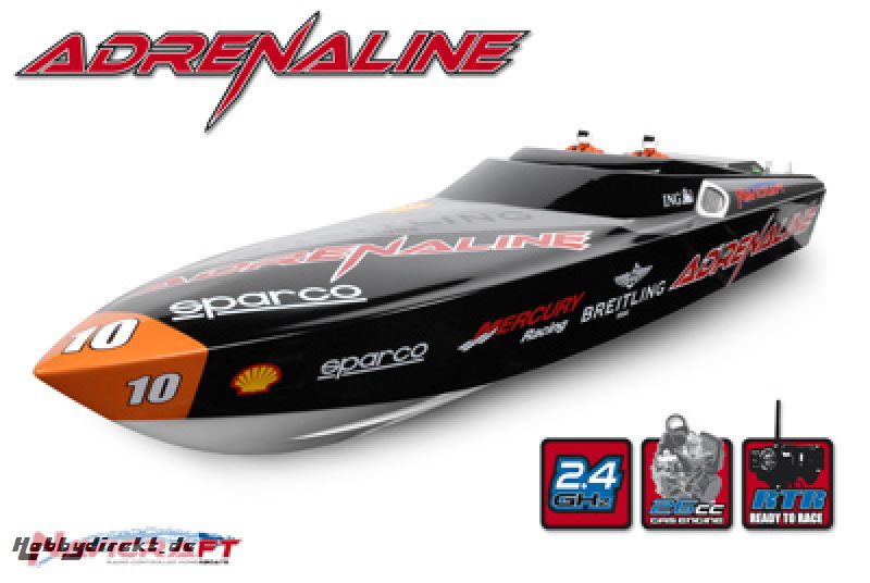 Navicraft - Adrenaline RTR 2.4Ghz, 26Cc Sport Series NC-001