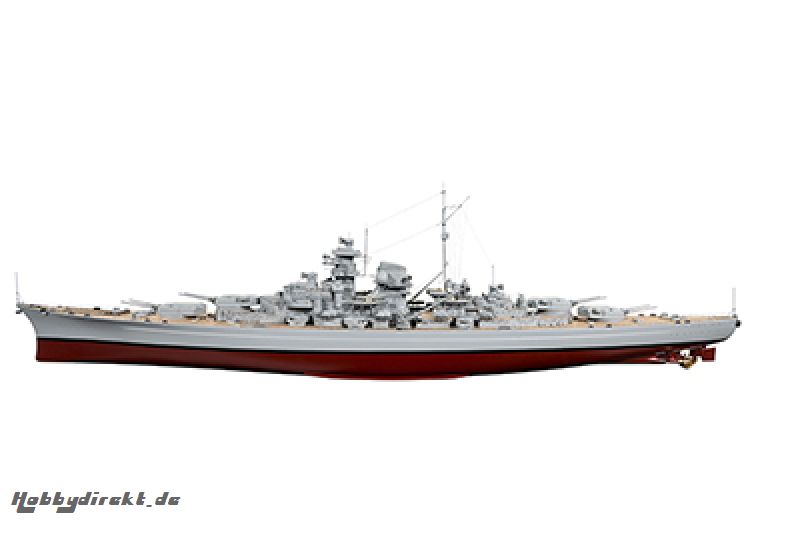 Naviscales -  Bismarck - Destroyer Boat, incl. Esc, Motor, Servo, No Radio NS-1000