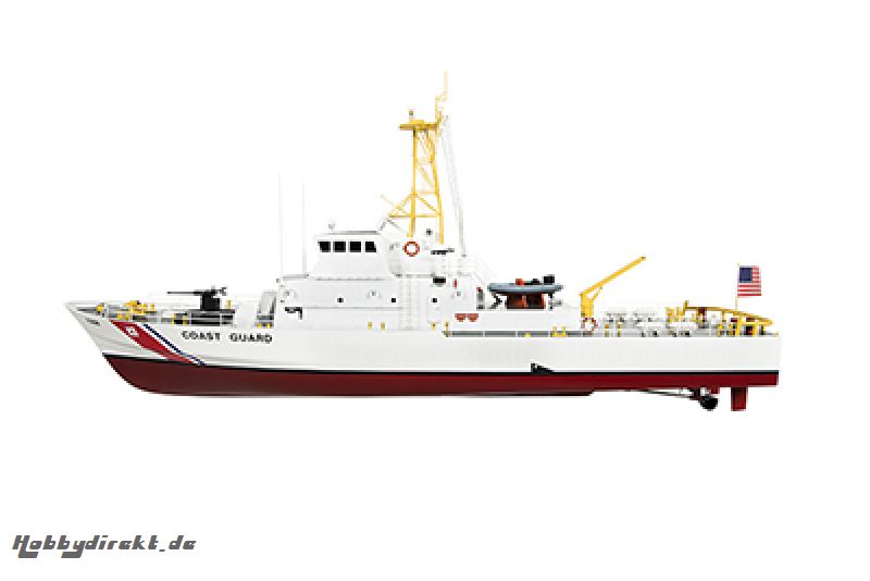 Naviscales -  Coast Guard - Rescue Boat, incl. Esc, Motor, Servo, No Radio NS-1003