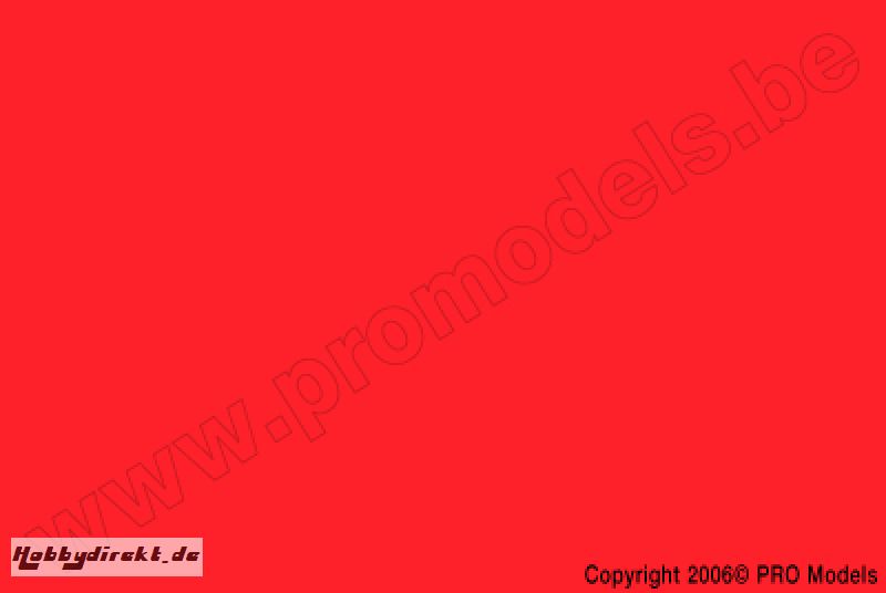 Oracover - Fluorescent Red ( Length : Roll 10m , Width : 60cm ) OR-21-021-010