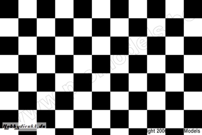 Oracover - Fun 4 (12,5mm Square) White + Black ( Length : Roll 10m , Width : 60cm ) OR-44-010-071-010