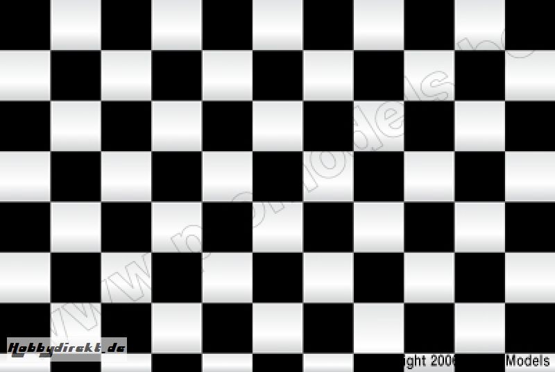 Oracover - Orastick - Fun 4 (12,5mm Square) Pearl White + Black ( Length : Roll 10m , Width : 60cm ) OR-48-016-071-010