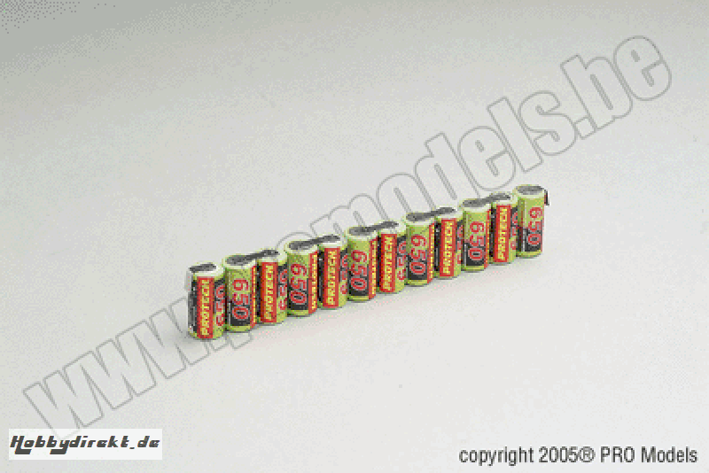 STICK 14,4V 2/3AA 650MAH NIMH P12007