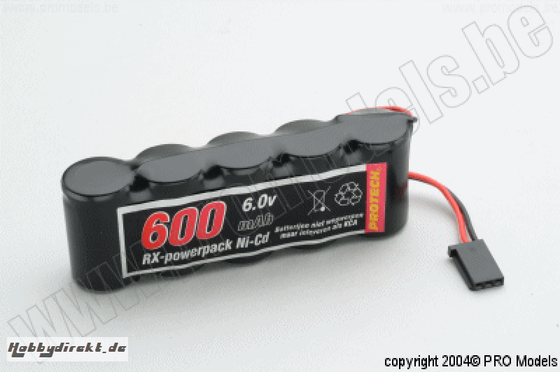 RX POWERPACK 6V 600MAH P5106.F