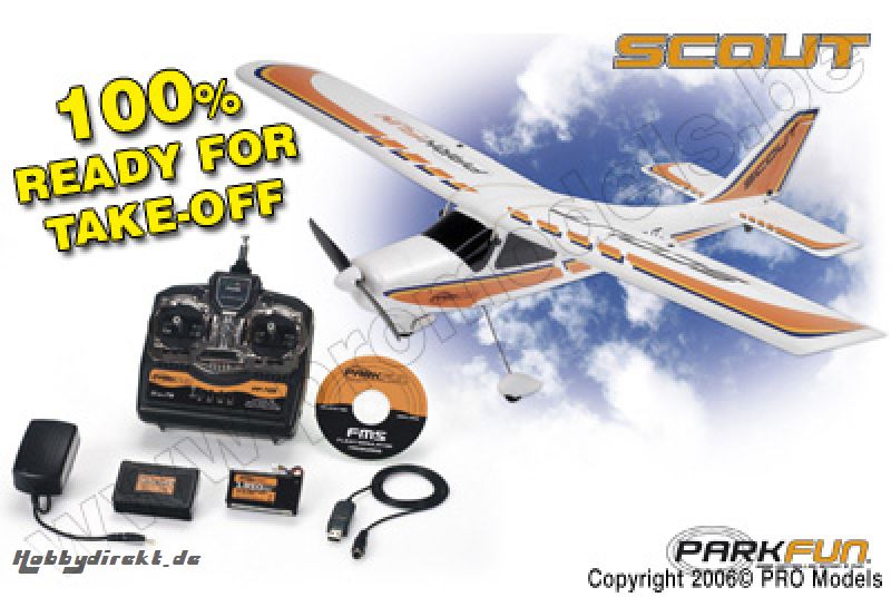 SCOUT RTF 4-CHANNEL 35MHZ MODE 1 PF-205-35M1-EU