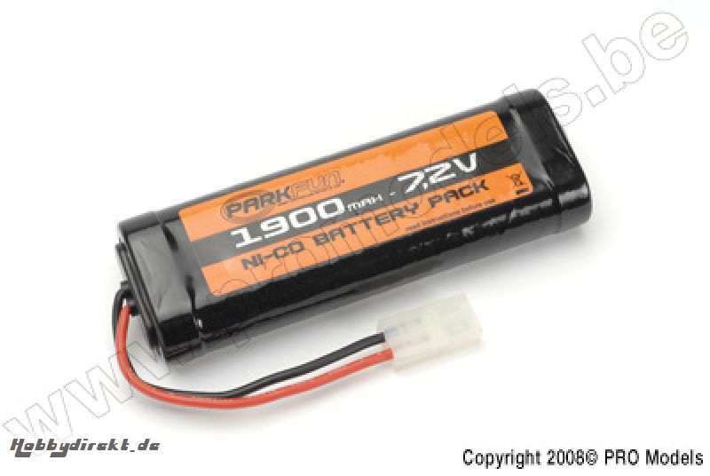 Parkfun RC - Targa 38 Ni-Cd Batterypack 7,2V 1900 Mah PF-455-SP-619