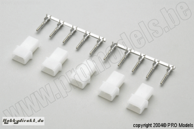 Protech RC - Amp Connector Female, 5 Pcs PL118