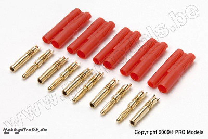 GOLD CONN. 2MM POLARITY PROTECTED 5PCS PL231