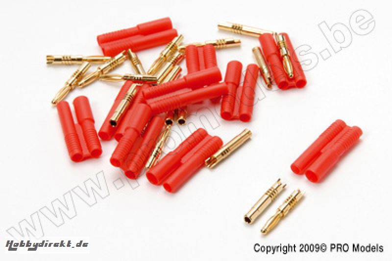 GOLD CONN. 2MM POLARITY PROTECTED 50PCS PL232