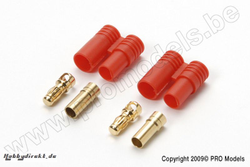 GOLD CONN. 3,5MM POLARITY PROTECTED 2PCS PL235