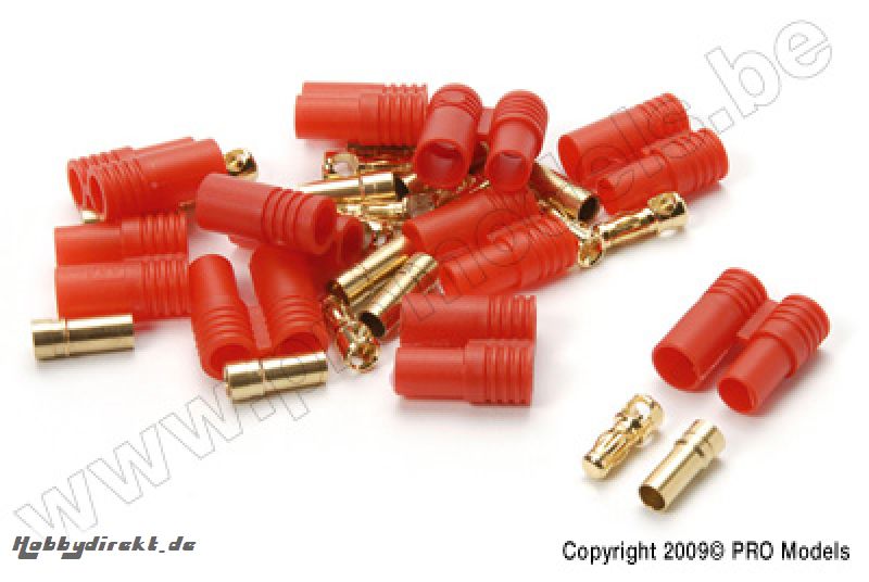 GOLD CONN. 3,5MM POLARITY PROTECTED 50PCS PL237