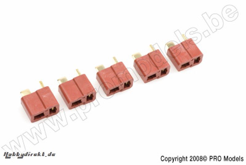 DEANS CONNECTOR FEMALE 5PCS PL252