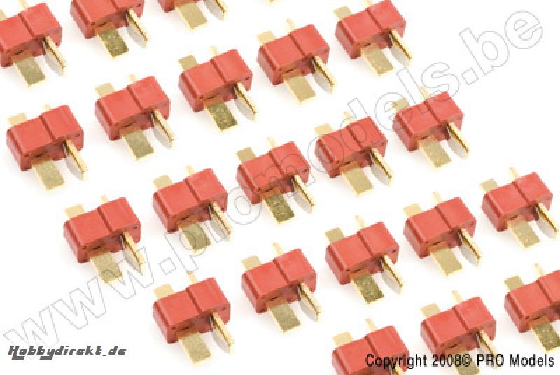 DEANS CONNECTOR MALE 25PCS PL253