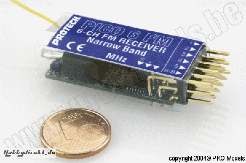 PICO 6 FM EMPF?NGER 35MHZ PRO.206-35