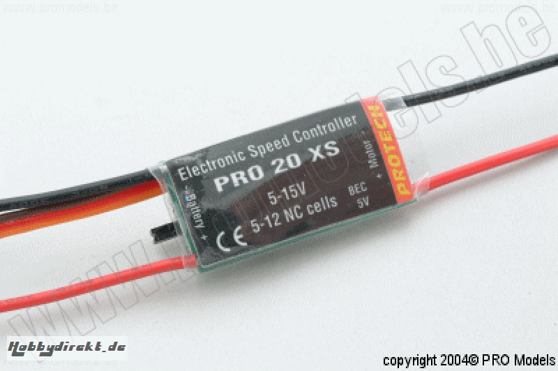 SPEED CONTROLLER 20A HELI PRO.20XS