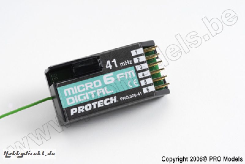 Protech RC - Micro 6 Digital 41Mhz PRO.306-41