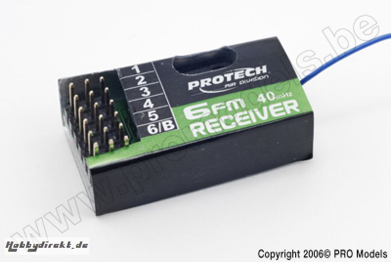 Protech RC - Pro 5 Super Micro Fm Rec.40Mhz PRO.5-40