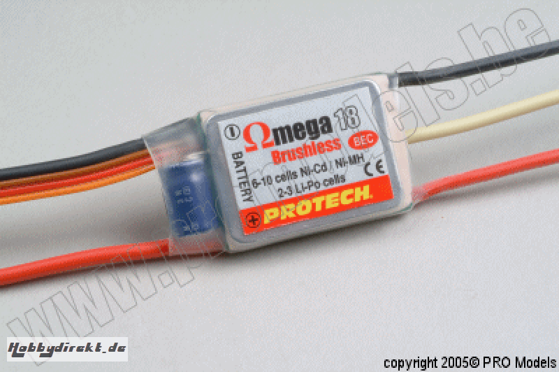 ESC OMEGA 18 BRUSHLESS PRO.B18