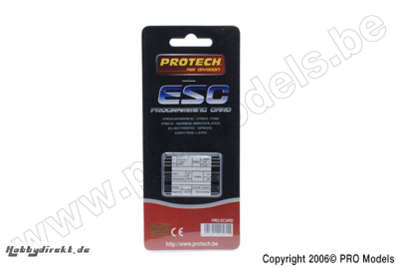 Protech RC - Programming Card Esc Pro.E Series PRO.ECARD