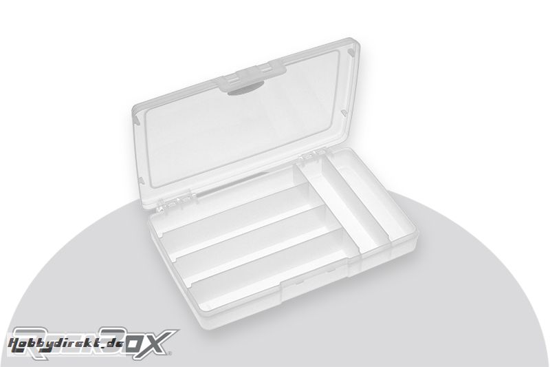 Rocabox - Sortimentskiste - RA-2416-04-06 - Transparent - 6 Fächer RA-2416-04-06