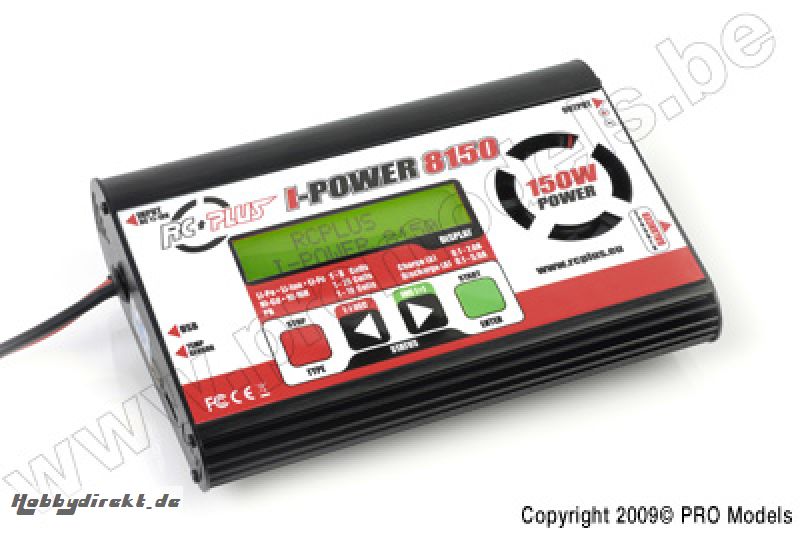 RC Plus - I-Power 8150 DC Charger 150W RC-CHA-120