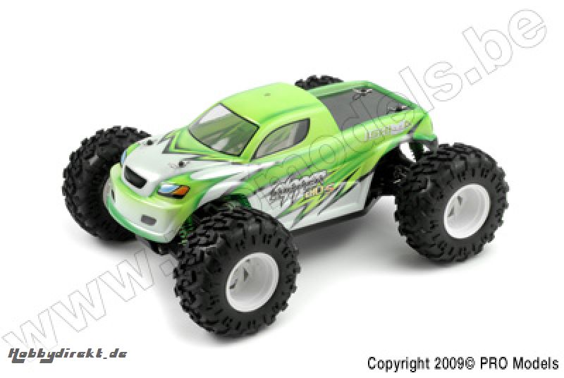 RIPPER E10-S 1/10 EP MONSTER TRUCK RTR (incl: 2 channel 27mhz pistol grip radio, 35A ESC, 2000mAh 7.2V Ni-MH) RVB-E014