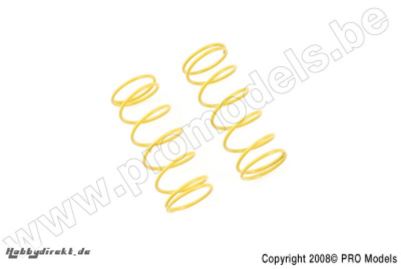 Ishima Racing - Shock Spring Front 1.3mm (Yellow) RVB-S018