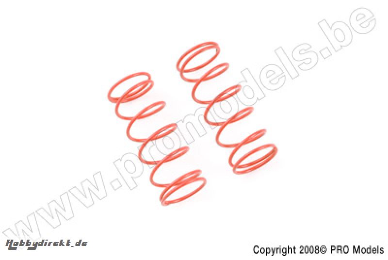 Ishima Racing - Shock Spring Front 1.5mm (Red) RVB-S020