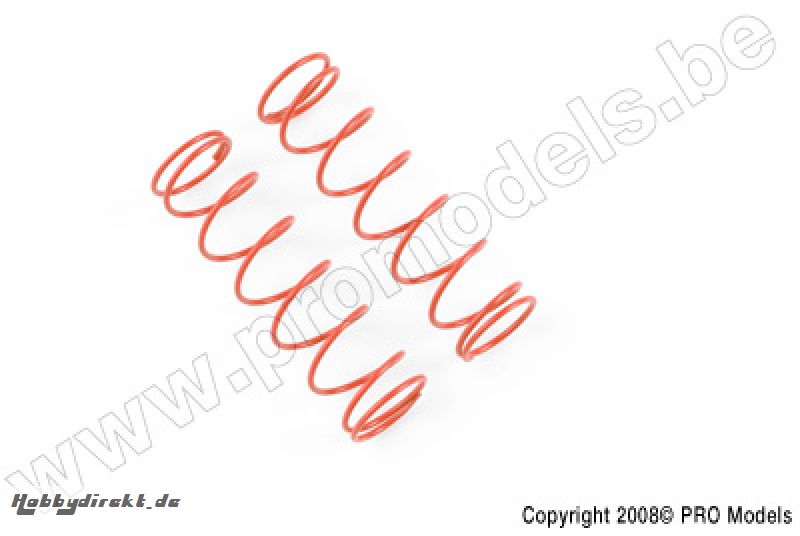 Ishima Racing - Shock Spring Rear 1.5mm (Red) RVB-S023