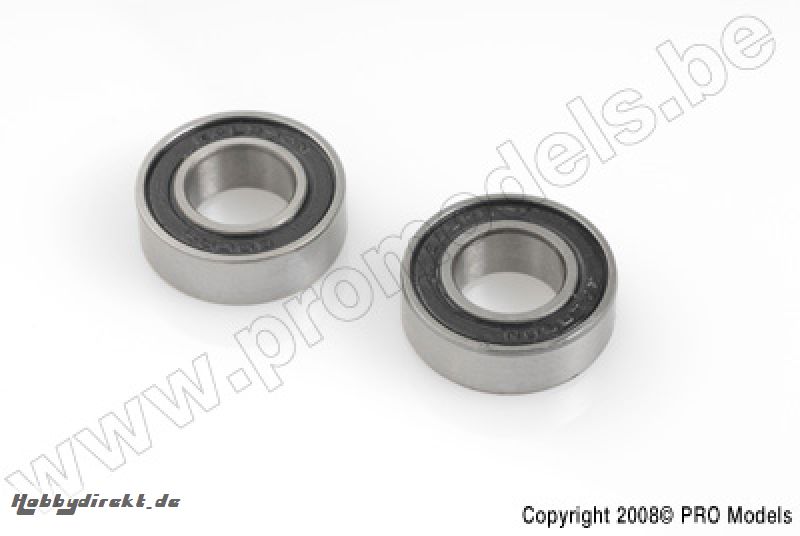 RUBBER SEALED BALL BEARING 8X16X5MM RVB-S144