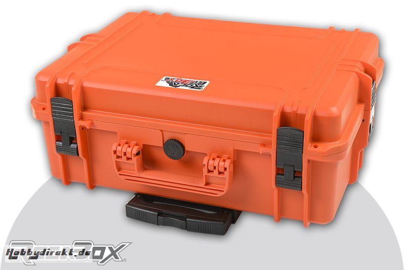 Rocabox - Universal Trolley Koffer - Wasserdicht IP67 - Orange - RW-5035-19-OFTR - Würfelschaumeinlagen RW-5035-19-OFTR