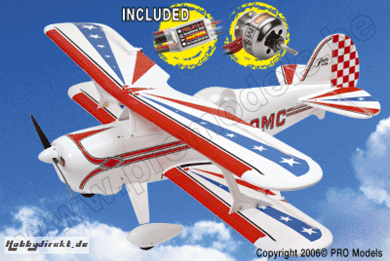 PITTS S2 W/ BRUSHLESS MOTOR  T0414