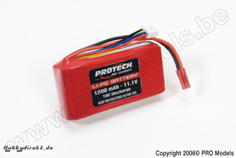 LIPO BATTERY 11,1V 1250MAH CESSNA - EXTRA T0440.023