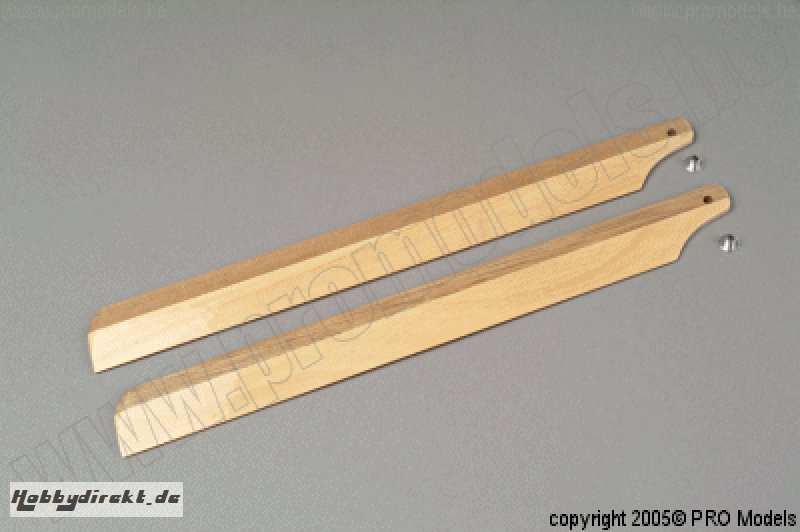 WOODEN MAIN ROTOR BLADE SET T0500.221