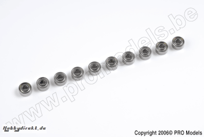 Protech RC - Ball Bearing (5 X 2 X 2,5)  Zoom 450 Ep/Gp 10Pcs T0502.078