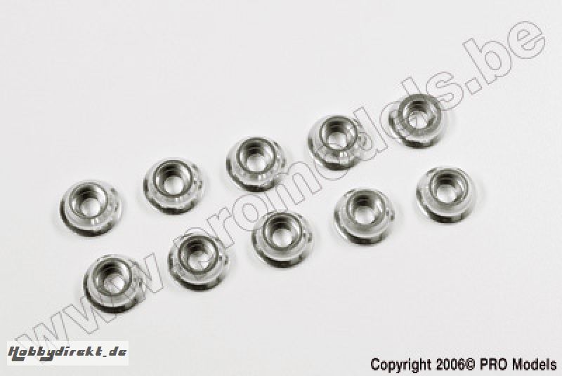 Protech RC - Alu Washer Set For Engine 10Pcs T0502.222