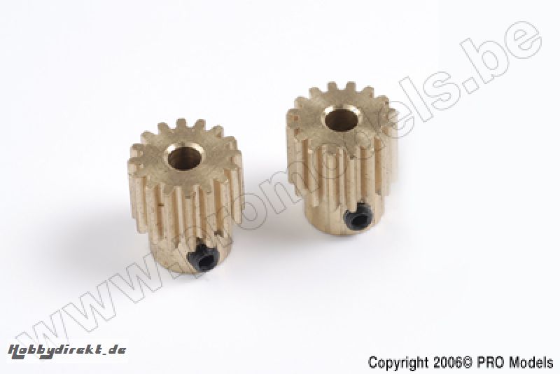 Protech RC - Motor Gear Zoom 450 15T 2Pcs T0502.236