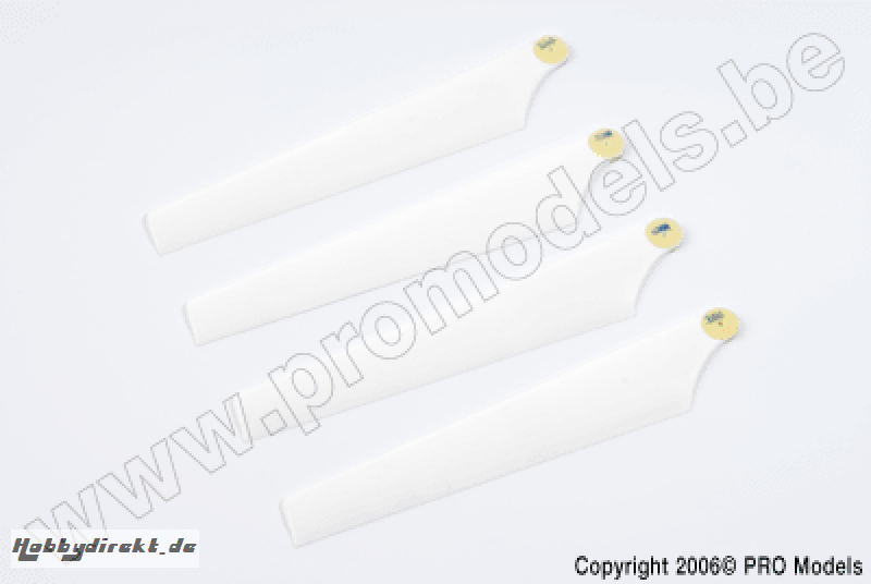 MAIN ROTOR BLADES PACK HALF SYMMETRICAL (E385) T0504.029