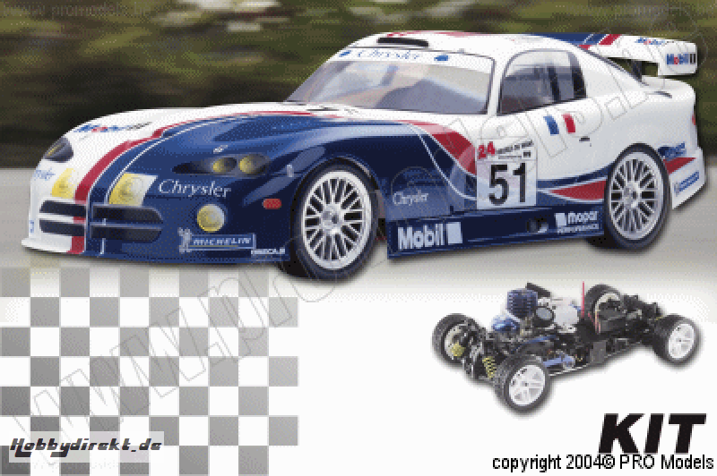 NML TECH 4WD DODGE VIPER T0665