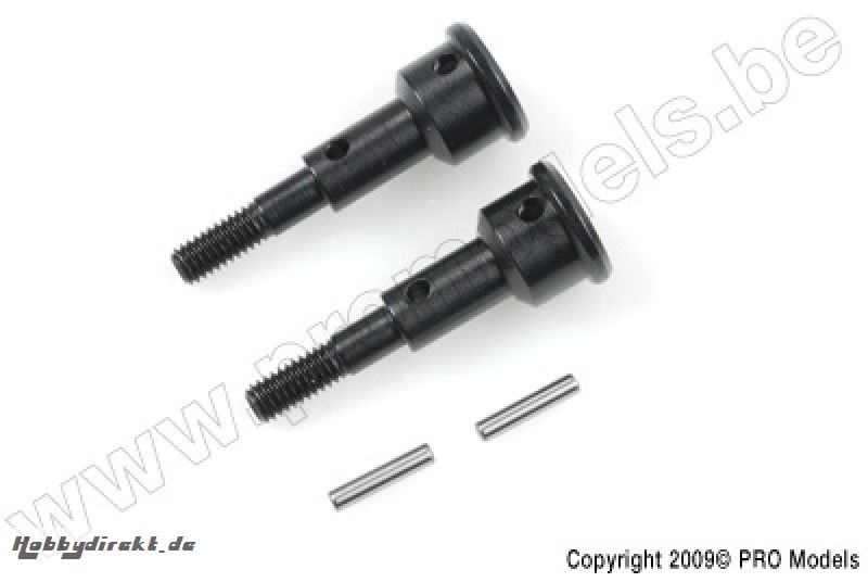 AXLE W. PIN 43.7MM, NEW VERSION T0890.011-1