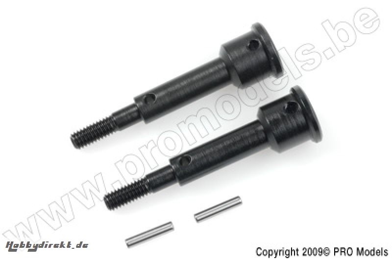 Protech RC - Axle W/ Pin 33.2mm, Old Version T0890.011