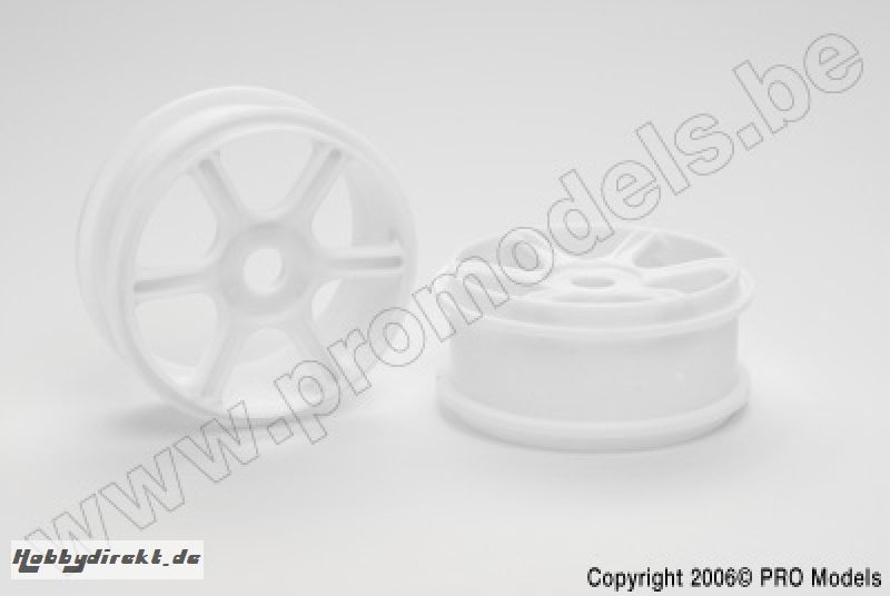 Protech RC - Wheel White T30.133